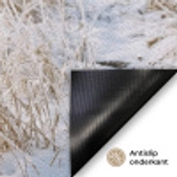 Hek - Sneeuw - Mist - Platteland - Nostalgisch Deurmat klein -antislip_NL