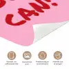 Yes you can do it - Rood - Roze deurposter klein -closeup_NL