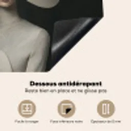Modern - Vrouw - Hoed Inductie beschermer vinyl 3mm middel -usfeer4_FR