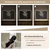 Tekst - Bokshandschoenen - Wit Light Box met batterij (Wandlamp) middel -USP_dimbaarNL