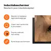 Paard - Oog - Bruin Inductie beschermer vinyl 3mm klein -zzzzzzz-td-ups