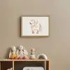 Bohemian - Paard - Beige Light Box met batterij (Wandlamp kind) middel -sfeer2_kind