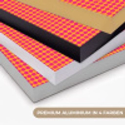 Modern - Stippen - Oranje Textielframe zwart klein 947 -USP_kleurenDE