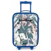 Jungle Dierenfeest Kinderkoffer - Blauw klein -zz3dotto