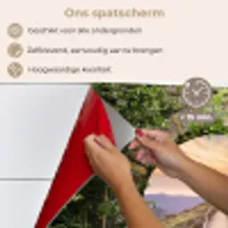 Brug - Zee - Doorkijk - Zomer keuken achterwand spatscherm klein -spatscherm_NL