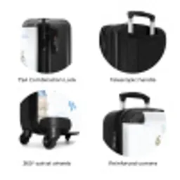 Dwalende dino's NBS - Handbagage koffer - Kinderen Unisex middel zzzzzzzbolletjes_ENG