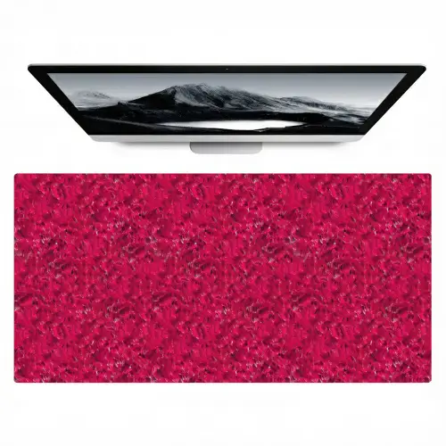 Vloeiend - Verf - Texturen - Rood Muismat XXL klein 681 -zzz3d