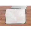 Wolkenstructuur - Roze - Marmer laptophoes neopreen klein 279 -tafel