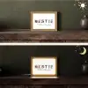 Bestie - Lettercollage Light Box met kabel (Tafellamp) klein -sfeer3