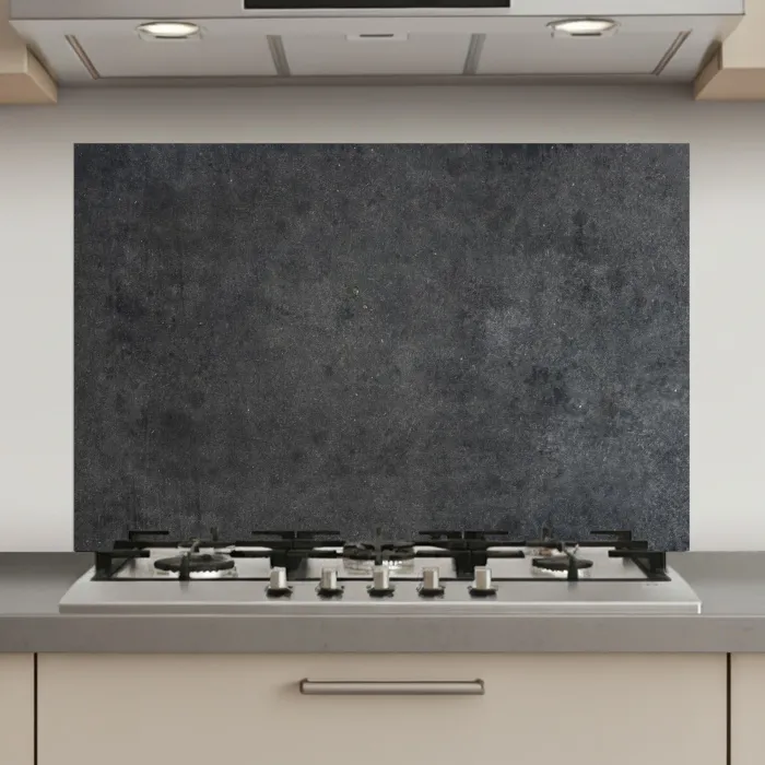 Industrieel - Leisteen - Grijs - Structuur - Beton keuken achterwand spatscherm klein -3d_website