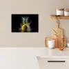 Ananas - Fruit - Water - Planten - Zwart KitchenYeah - Keuken - Canvas klein -sfeer1