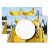 Vrouwen - Bananen - Geel Placemat vinyl groot -zzsfeer2_Kitchenyeah-website