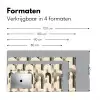 Abstract - Patroon - Bogen Muismat XXL klein 681 -sfeer5