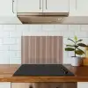 Retro - Hout - Plank - Naturel keuken achterwand spatscherm klein -sfeer2