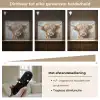 Schotse hooglander - Dieren - Koe - Street art Light Box met batterij (Wandlamp) middel -USP_dimbaarNL