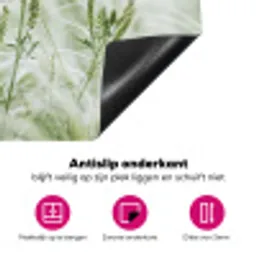Grassen - Minimalistisch - Groen Inductie beschermer vinyl 3mm klein -wsfeer4_website