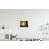 Bos - Zon - Seizoenen - Landschap textielposter latten blank klein -kinderkamer