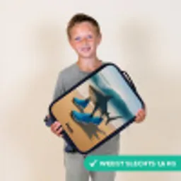Tralalero tralala Kinderkoffer - Zwart klein -sfeer4_NL