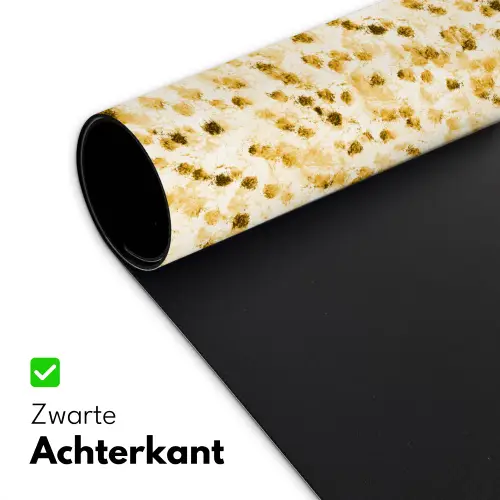 Olie - Verf - Texturen - Beige Muismat XXL klein 681 -sfeer2