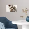 Kokosnoten - Bruin - Shaduw poster papier klein -sfeer3
