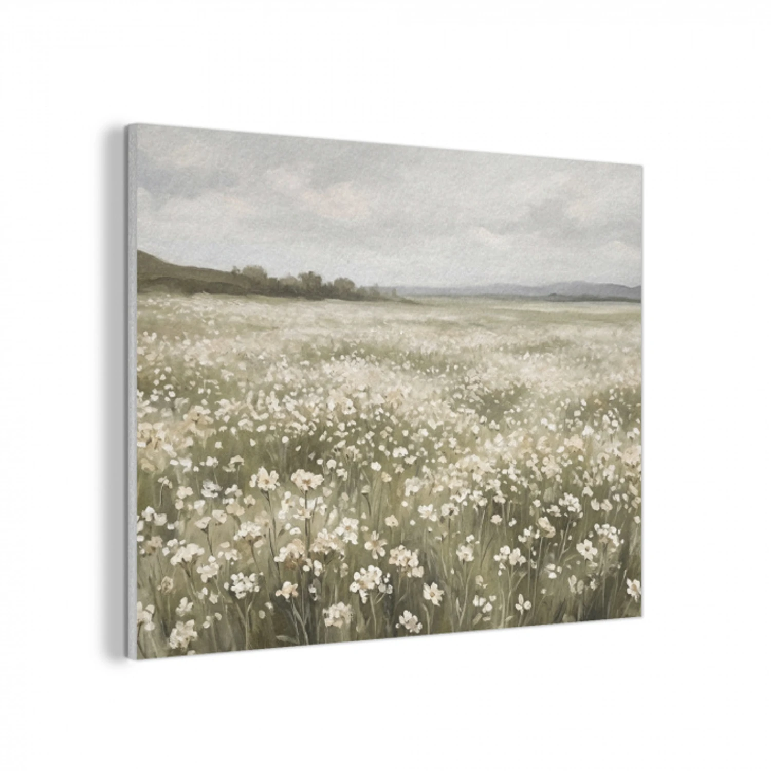 Illustratie - Landschap - Wit PET vilt klein -3d