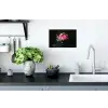 Quote - Bloemen - Vaas - Neon Muursticker klein -keuken