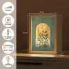 Plant - Bloemen - Wit Light Box met kabel (Tafellamp) klein -USP_NL