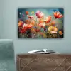 Bloemen - Watercolor - Kunst - Botanisch - Natuur canvas 2cm klein -sfeer4
