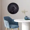 Portret - Paard - Donker Fotolijst rond zonder passe partout klein -sfeer2