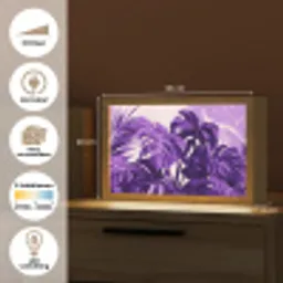 Bladeren - Paars - Tropisch - Abstract Light Box met kabel (Tafellamp) klein -USP_websiteoverzichtNL