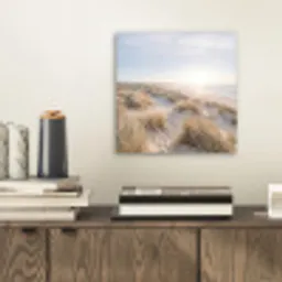 Duinen - Strand - Beige aluminium wit klein -sfeer1