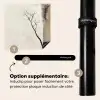 Wabi sabi - Plant - Beige Inductie beschermer vinyl 3mm middel -zzzzzzz-induclip_FR