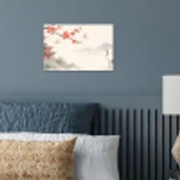 Kraanvogel - Azië - Klassiek poster papier klein -sfeer2