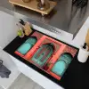 Lantaarn - Deur - Turquoise Inductie beschemer met haakjes klein -sfeer1