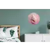 Schelp - Pastel - Pink Wandcirkel aluminium klein -slaapkamer