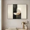 Modern - Vierkant - Vormen Textielframe zwart klein -sfeer2
