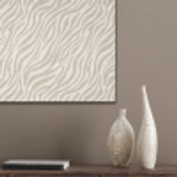 Zebra - Patroon - Beige PET vilt klein 837 -sfeer6_closeup