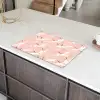 Kraanvogels - Bloesem - Roze Inductie beschermer vinyl 3mm klein 276 -sfeer8
