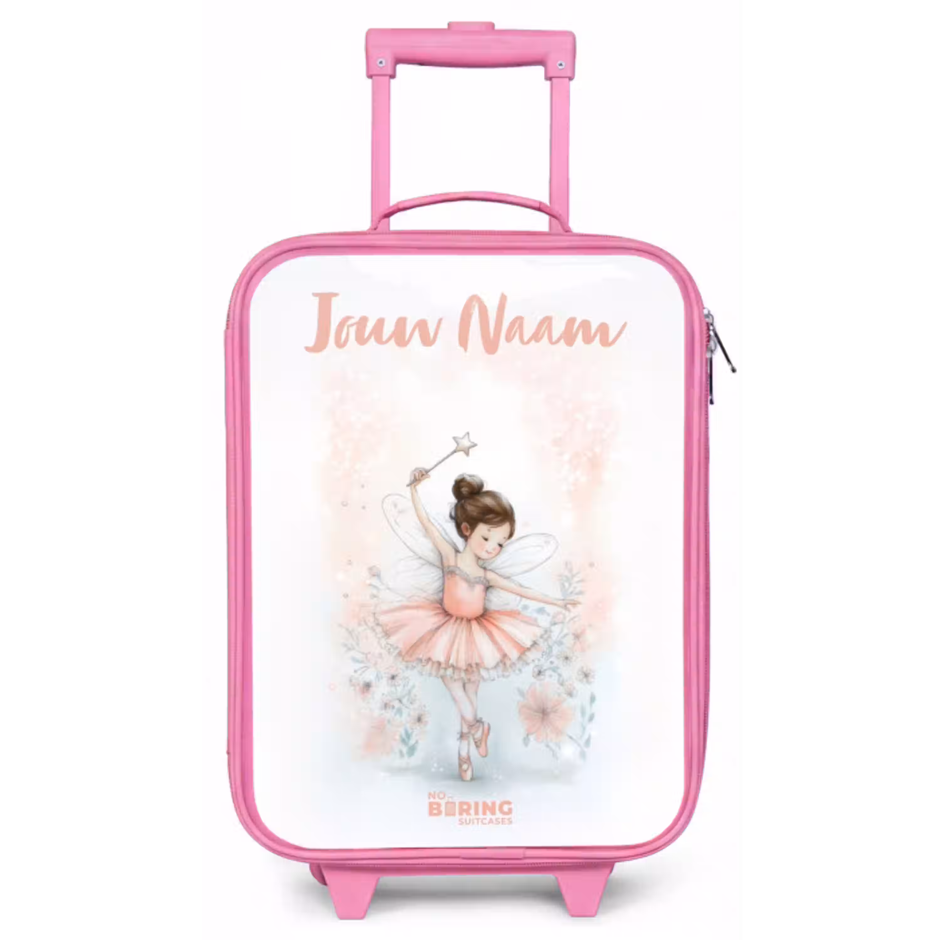 Ballerina - Elf - Fee Kinderkoffer - Roze klein -zz3dotto