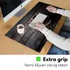 Kop - Koffie - Hout - Bonen Muismat XXL klein -sfeer3