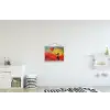 Banksy - Kunst - Graffiti - Meisje - Street art textielposter latten blank klein -kinderkamer