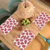 Papaja - Patroon - Roze Placemat vinyl groot 368 -zzsfeer5_Kitchenyeah-website