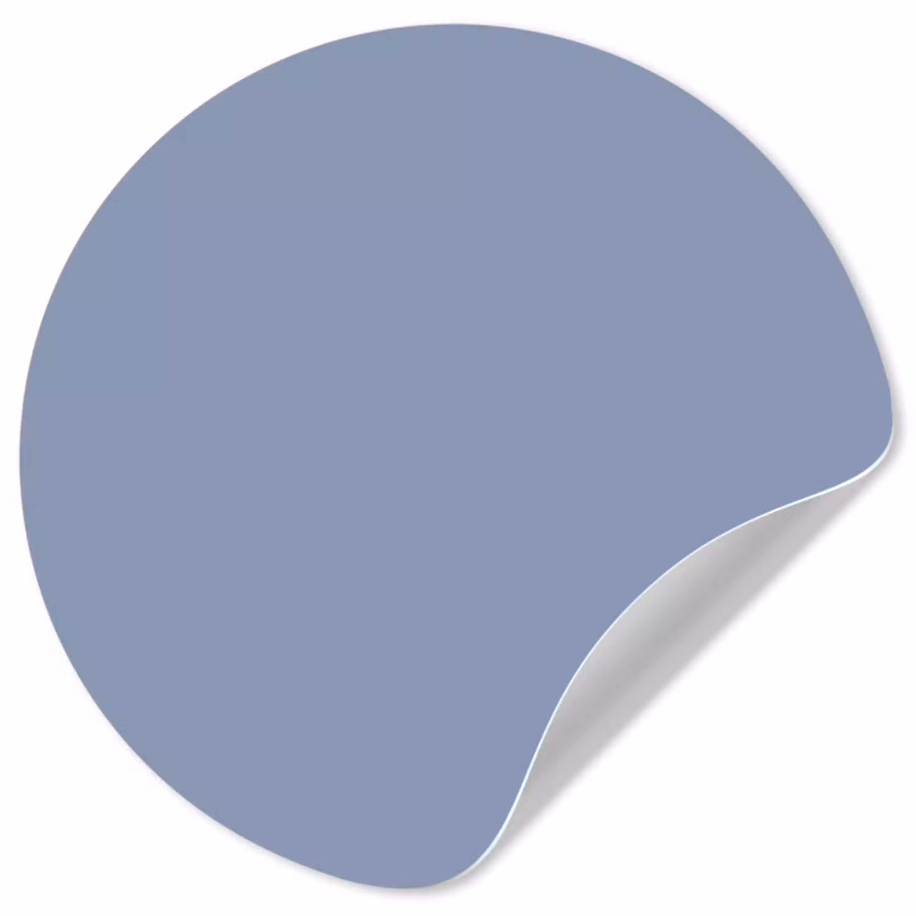 Canary - Champ - Blauw Wandcirkel behangsticker klein 186 -3d