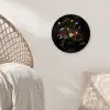 Klassiek - Vaas - Boeket - Bloemen Wandcirkel plexiglas klein -sfeer5