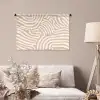 Beige - Aardspatroon Wandkleed katoen middel -sfeer4