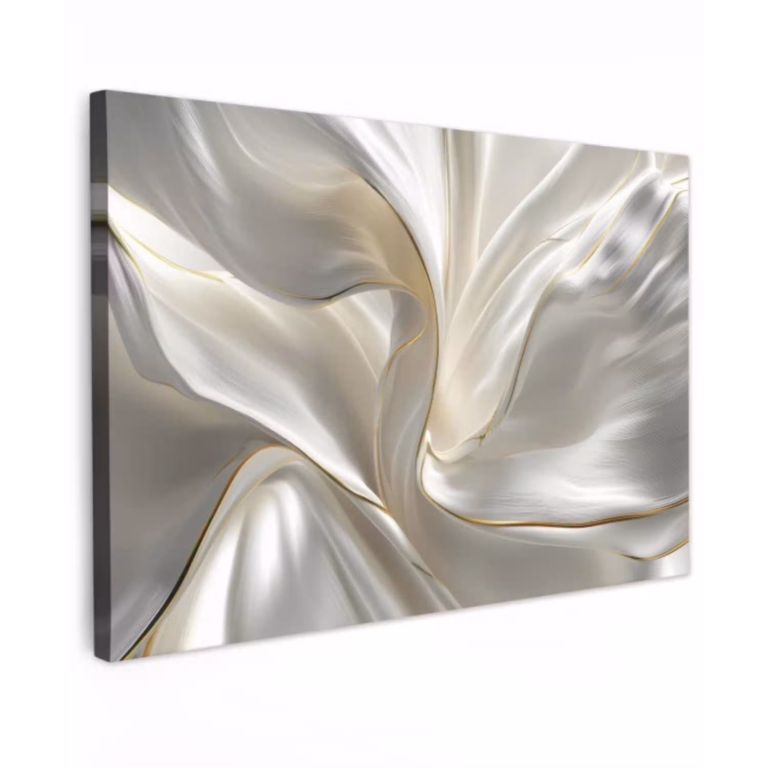 Stof - Plooien - Goud canvas 2cm klein -z3d