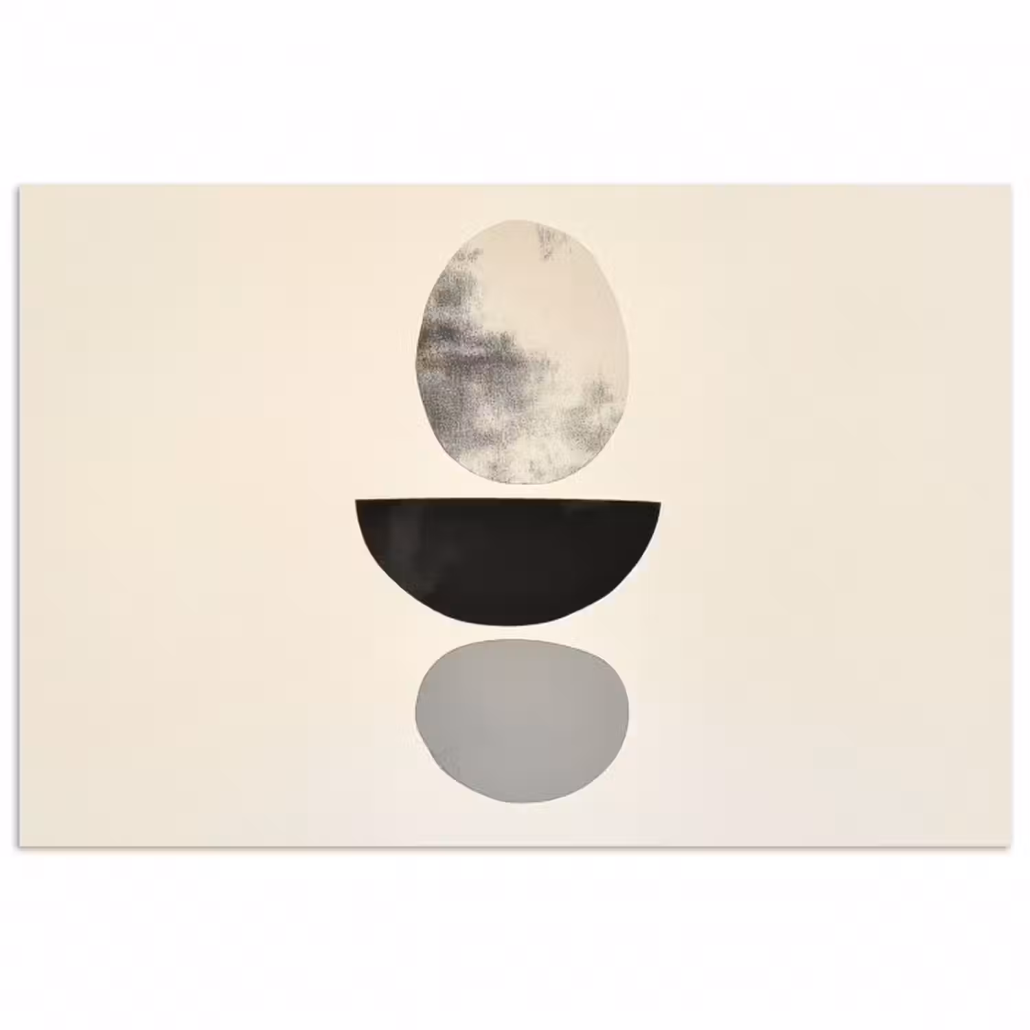Poster - Beige - Japandi - Wabi sabi