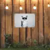 Kat - Zonnebril - Wijnglas - Langharig tuinposter los doek klein -sfeer1
