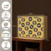 Muziek - Patroon - Geel Light Box met batterij (Wandlamp) middel 907 -USP_websiteoverzichtNL