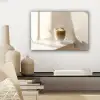 Mok - Latte - Minimalistisch - Schaduw canvas 2cm klein -sfeer6